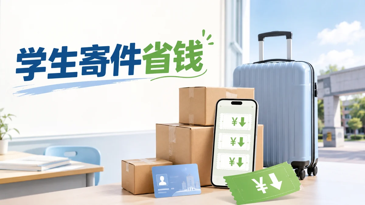 放假寄行李怎么省：学生寄快递可以这样叠券